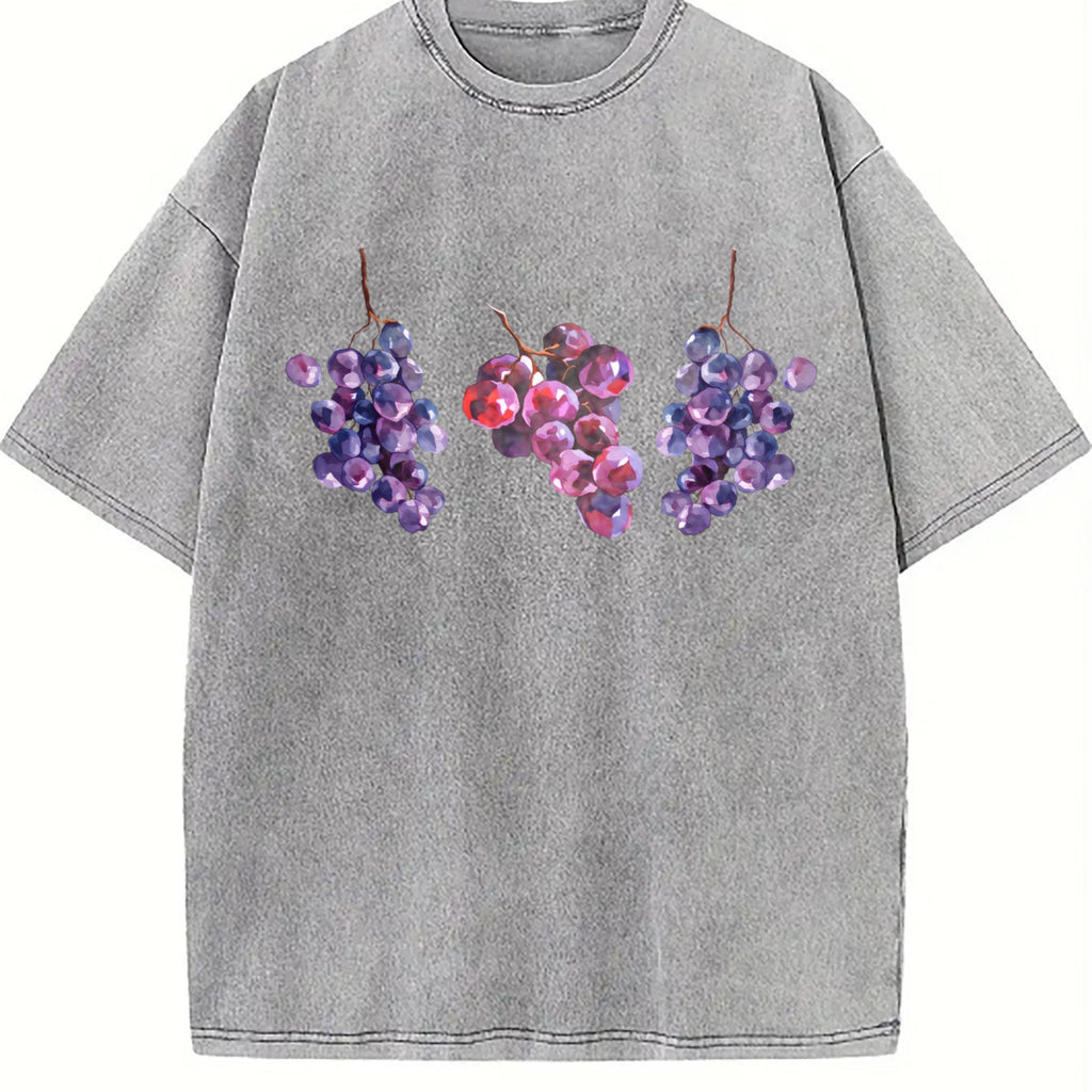 Grapes 90s Vintage Washed T-Shirt product image 5