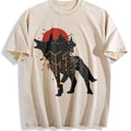 Summer : Red Moon Cerberus Vintage Washed T-Shirt product image 1