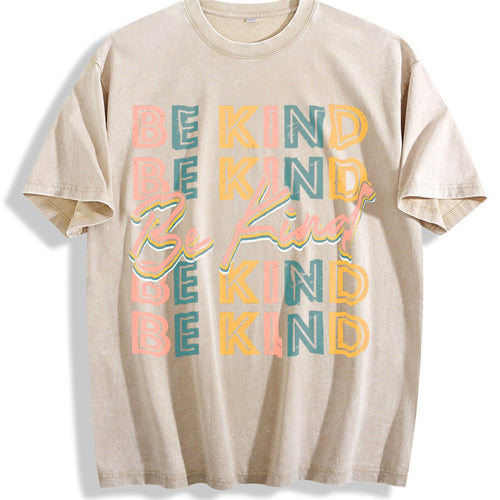 80s Inspired 'be Kind' With Vibrant Colors Turquoise product image 1