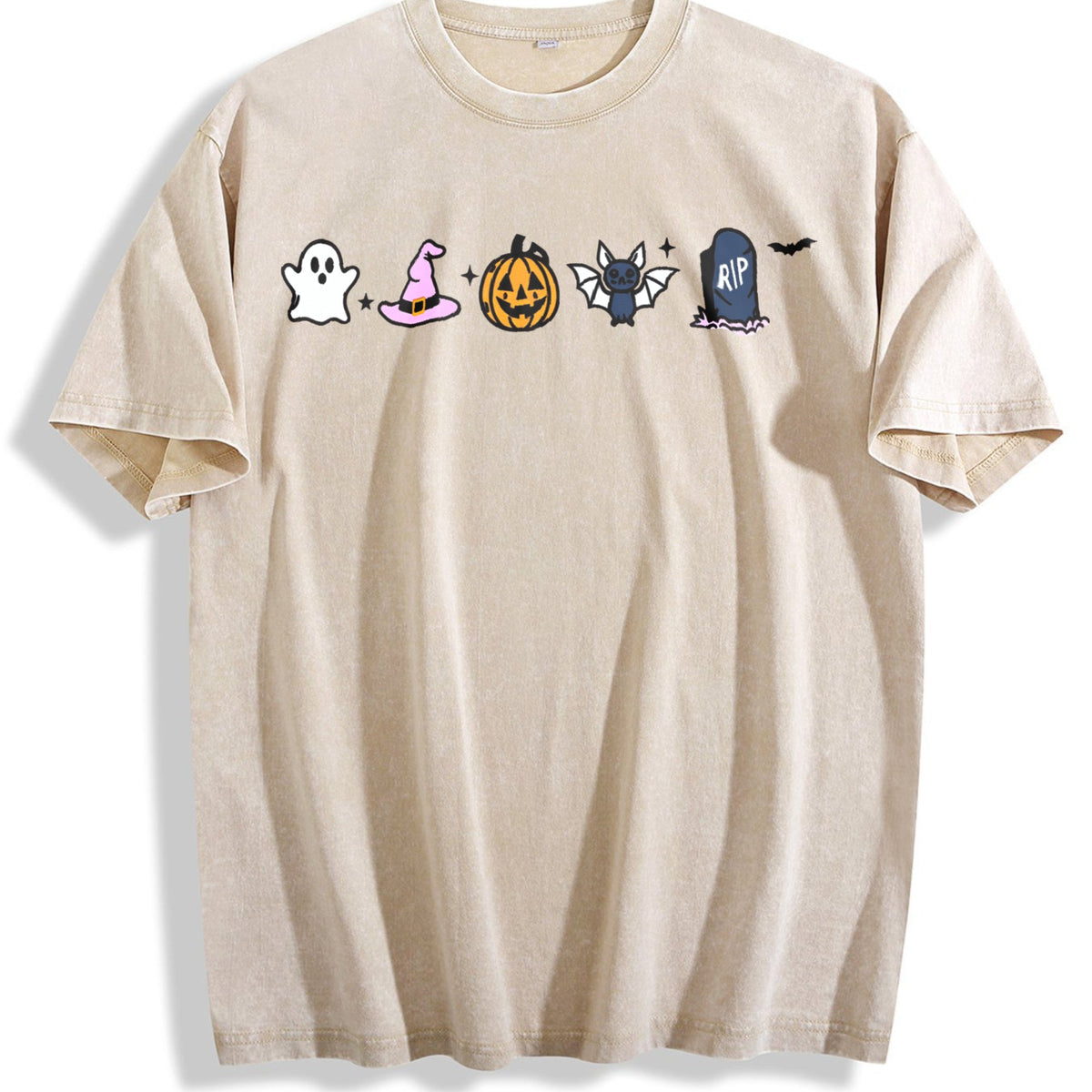 Halloween Icons Vintage Washed T-Shirt product image 1