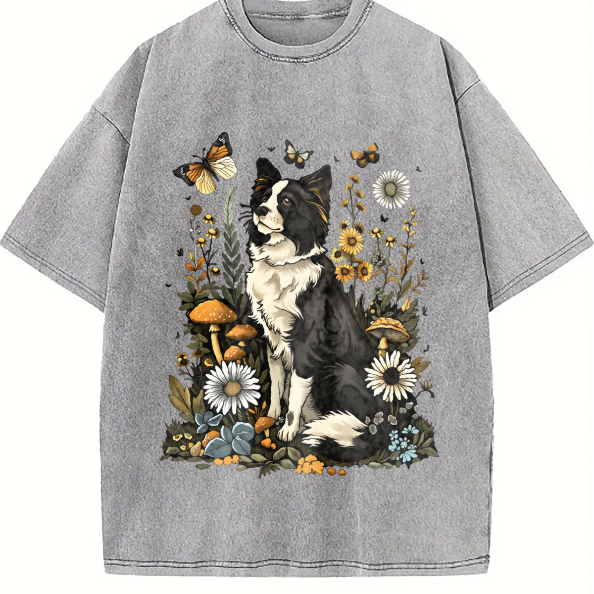 Dog - With Cute Puppy & Canine Vintage Washed T-Shirt product image 5