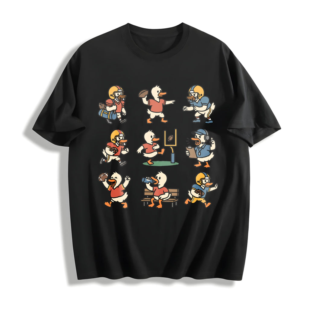 Silly Goose Football Cotton T-Shirt product image 1