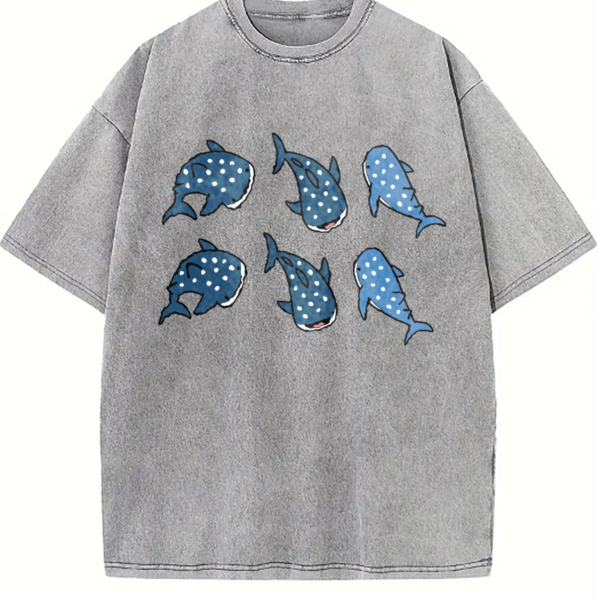 Whale Shark Vintage Washed T-Shirt product image 5