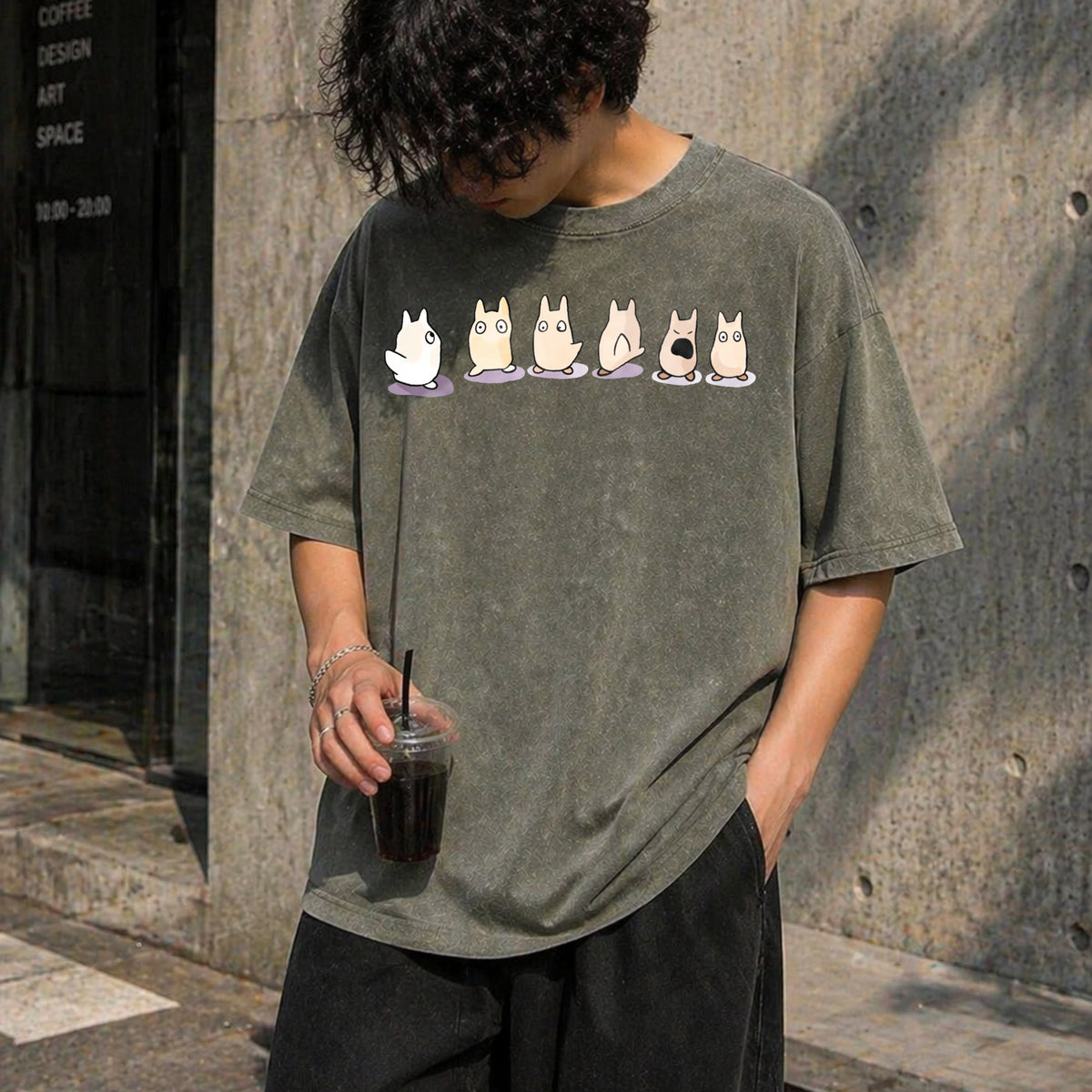My Neighbor Totoro Vintage Washed T-Shirt product image 4