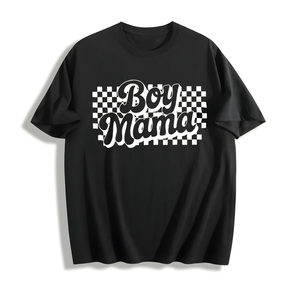 Boy Mama Cotton T-Shirt product image 1