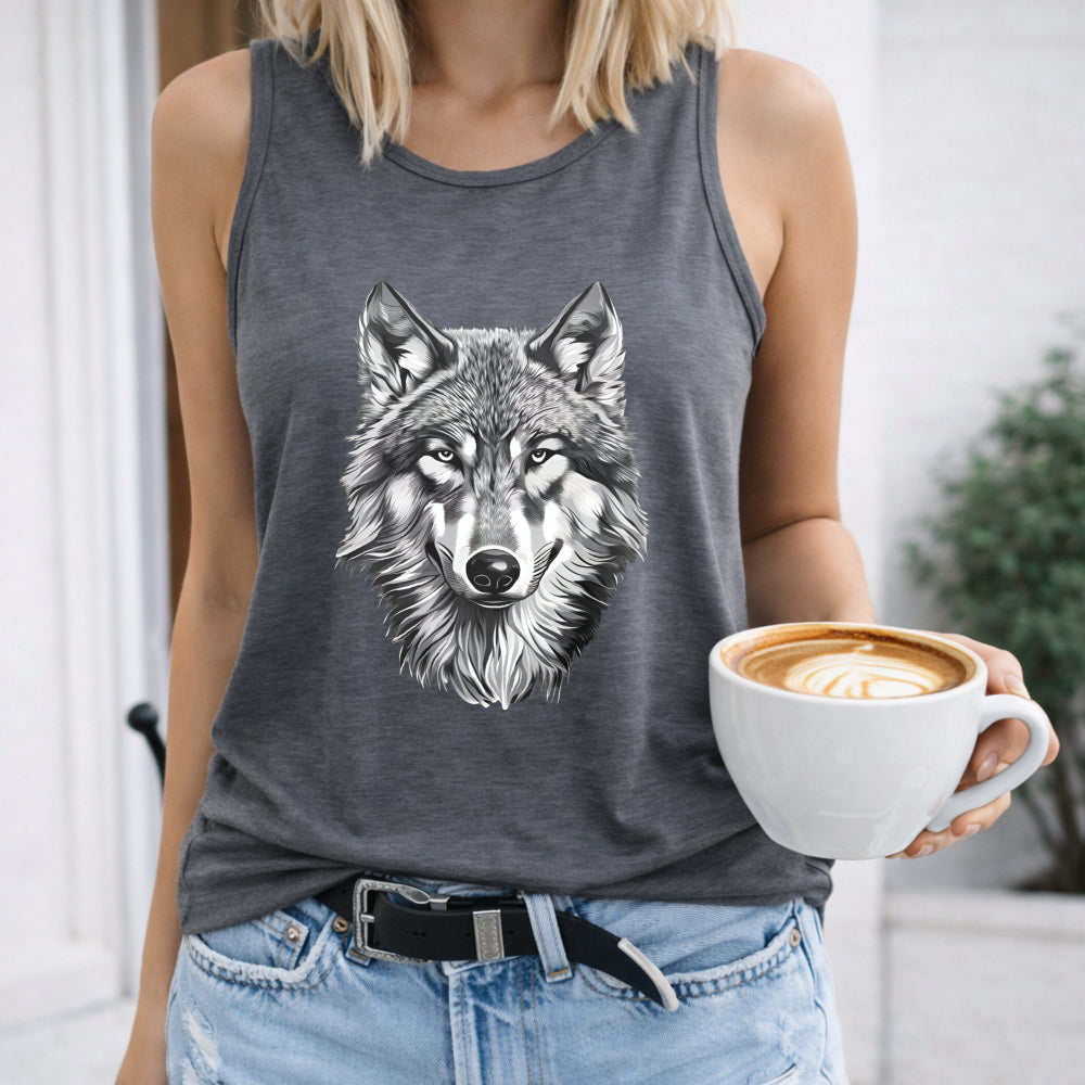 Wolf Portrait Women's Tank Top