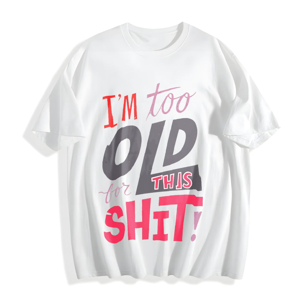 I'm Too Old For This Shit - Bold Letter With Pink & Purple product image 2