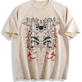 Avant-garde Neutral Black Short-sleeved Vintage Washed product image 1
