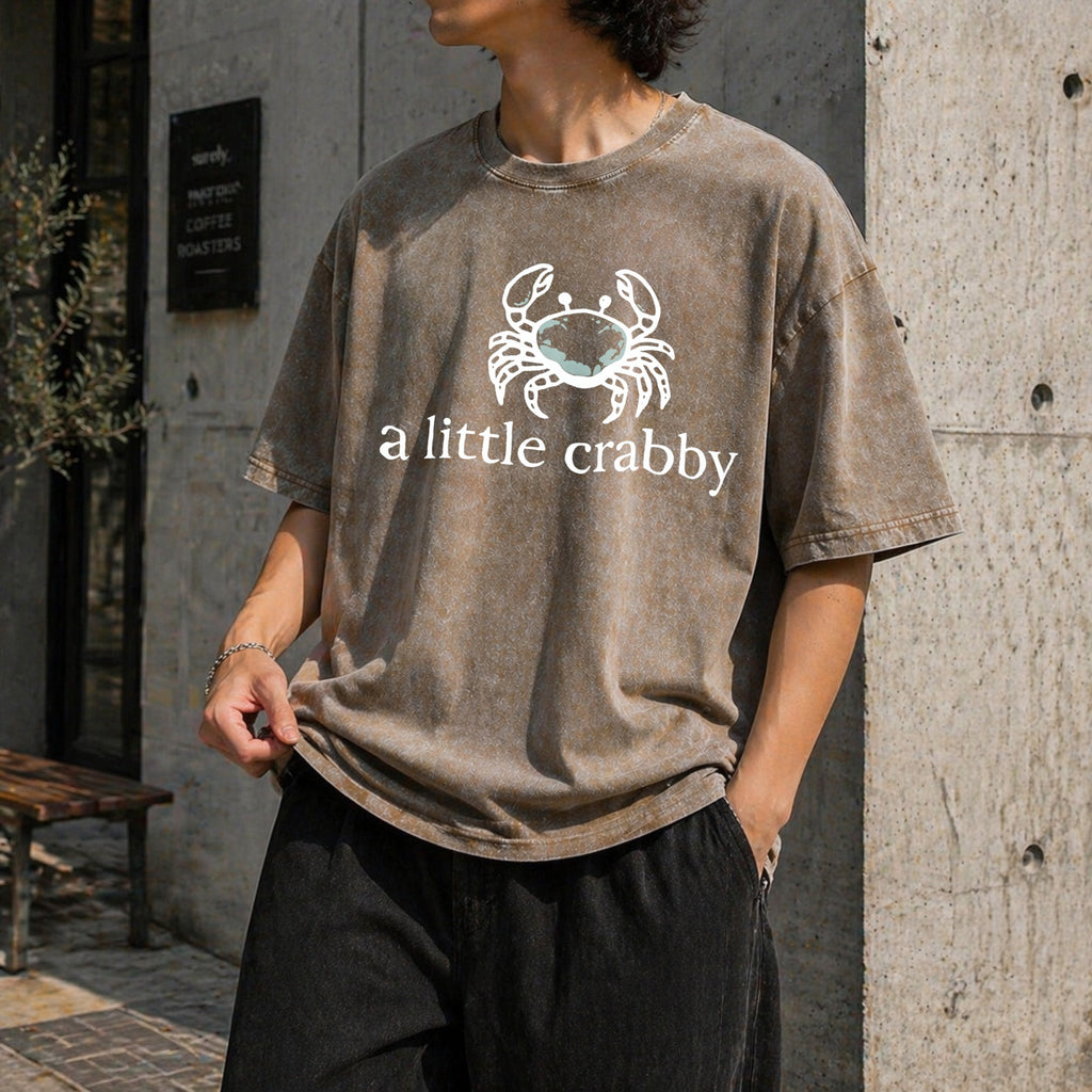 Little Crabby Vintage Washed T-Shirt product image 3