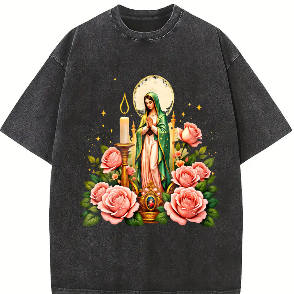 Mexican-inspired - Our Lady Of Guadalupe & Pink Roses product image 2