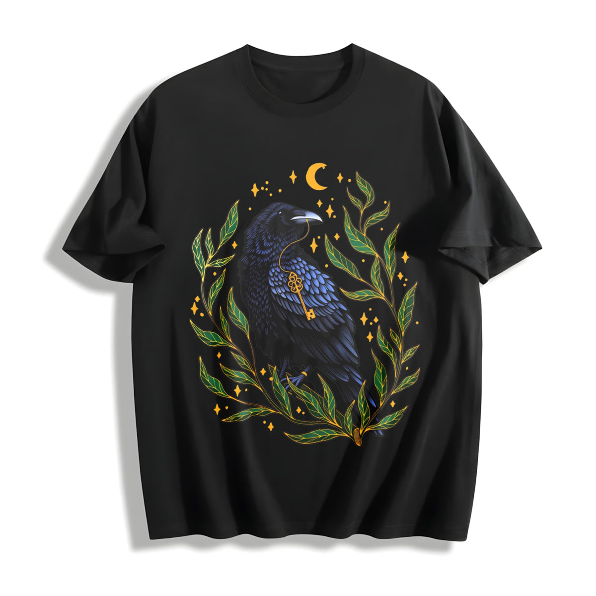 Winter A Crow Phase Cotton T-Shirt product image 1