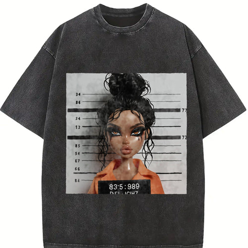 A Unique Doll Vintage Washed T-Shirt product image 2