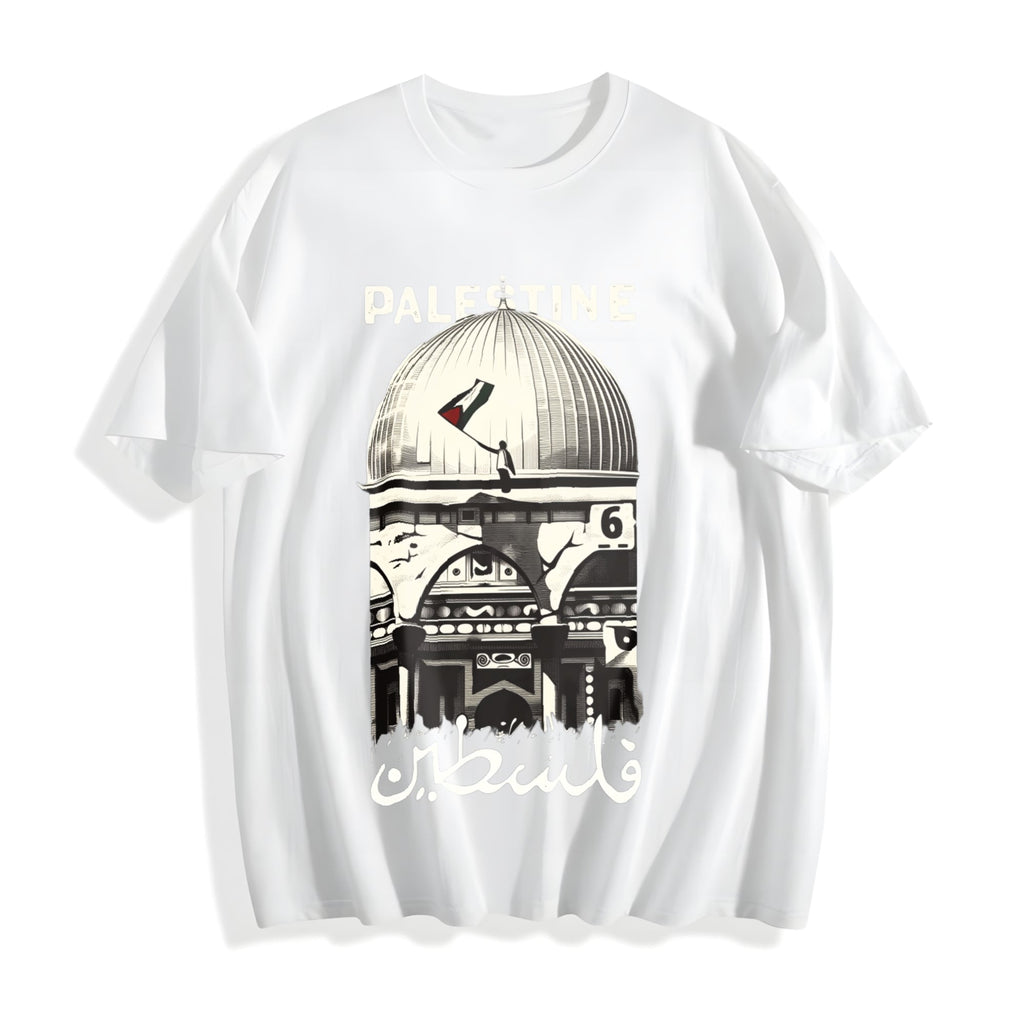 Palestine Freedom With Hope & Solidarity Drop Snowman Chill product image 2