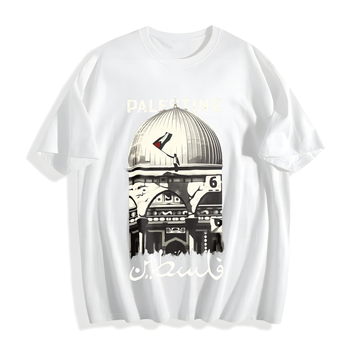 Palestine Freedom With Hope & Solidarity Drop Snowman Chill product image 2