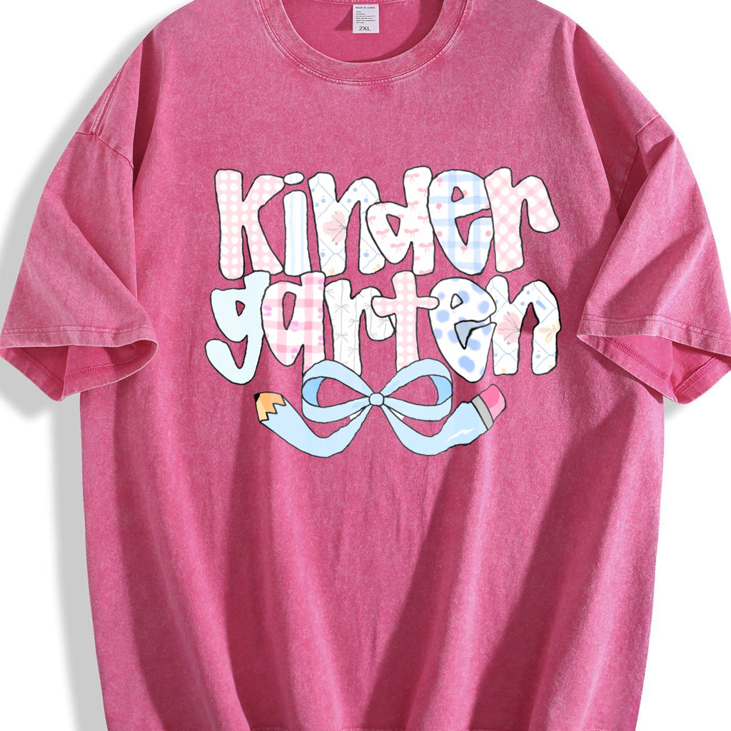 Preppy Kindergarten Teacher Coquette Pencil Bow Vintage product image 5