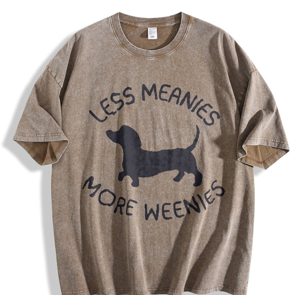 Funny Dachshund Vintage Washed T-Shirt product image 3