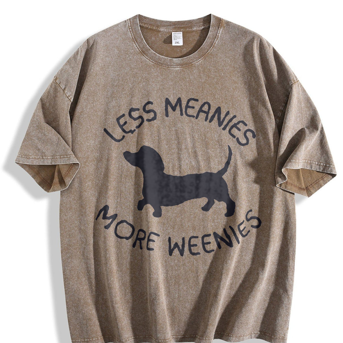 Funny Dachshund Vintage Washed T-Shirt product image 3