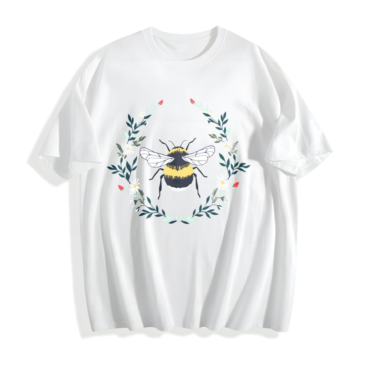 Wildflower Bee Cotton T-Shirt product image 2