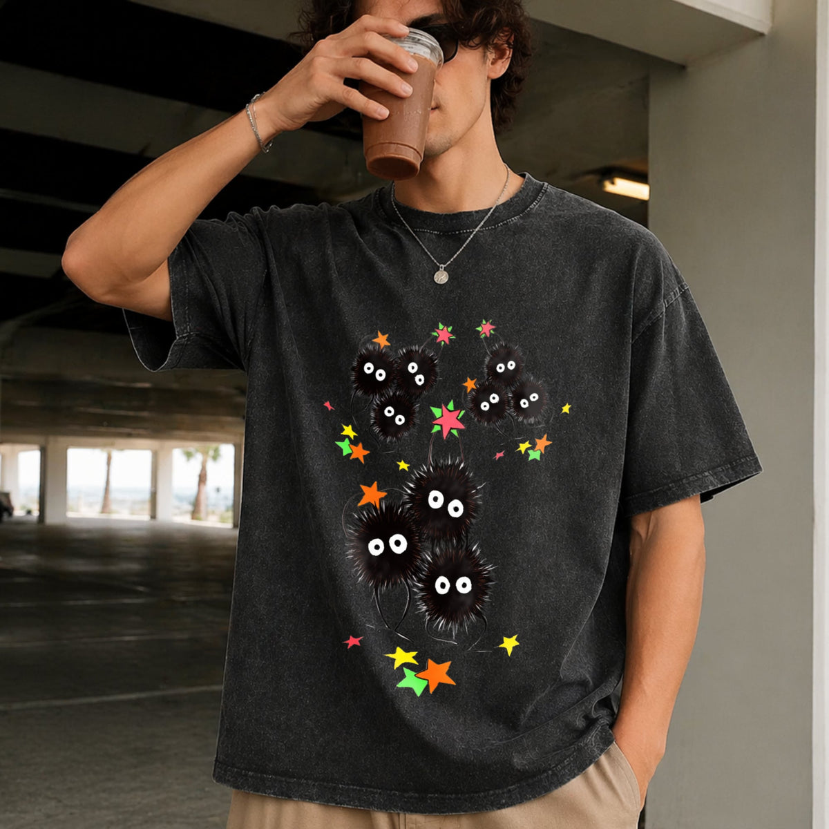 Studio Ghibli Vintage Washed T-Shirt product image 2