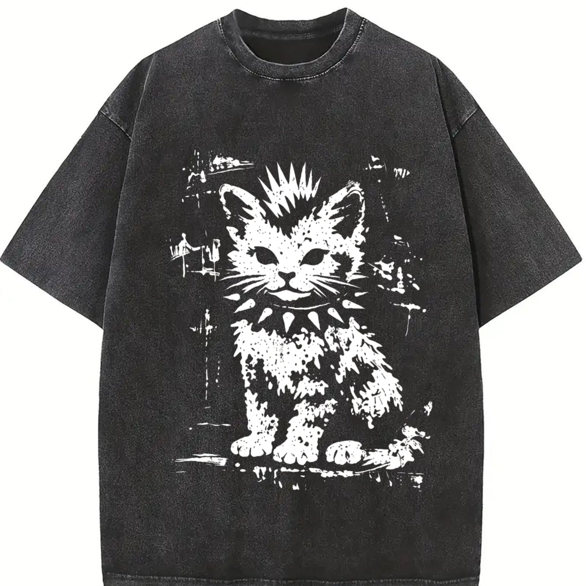 Punk Cat Grunge Rebel Alternative 2026 Couple Vintage product image 2