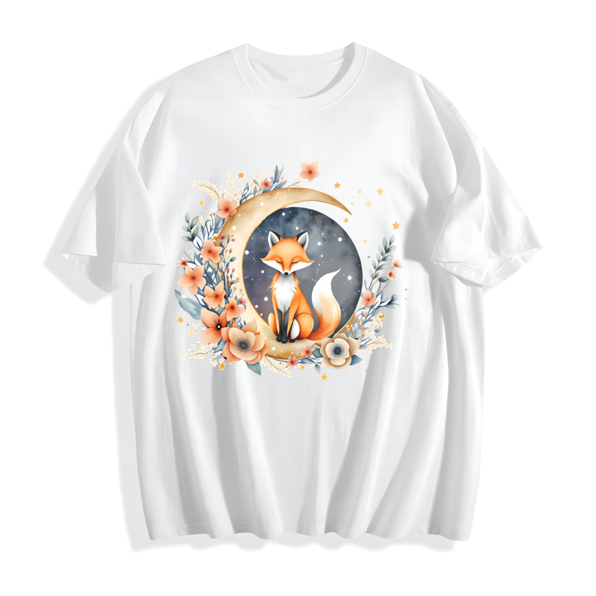Bohemian - Botanical Floral Cotton T-Shirt product image 2