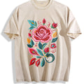 Bohemian Floral - Imitation Vintage Washed T-Shirt product image 1