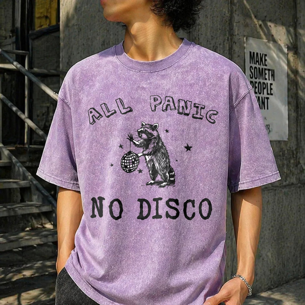 All Panic No Disco Vintage Washed T-Shirt product image 6