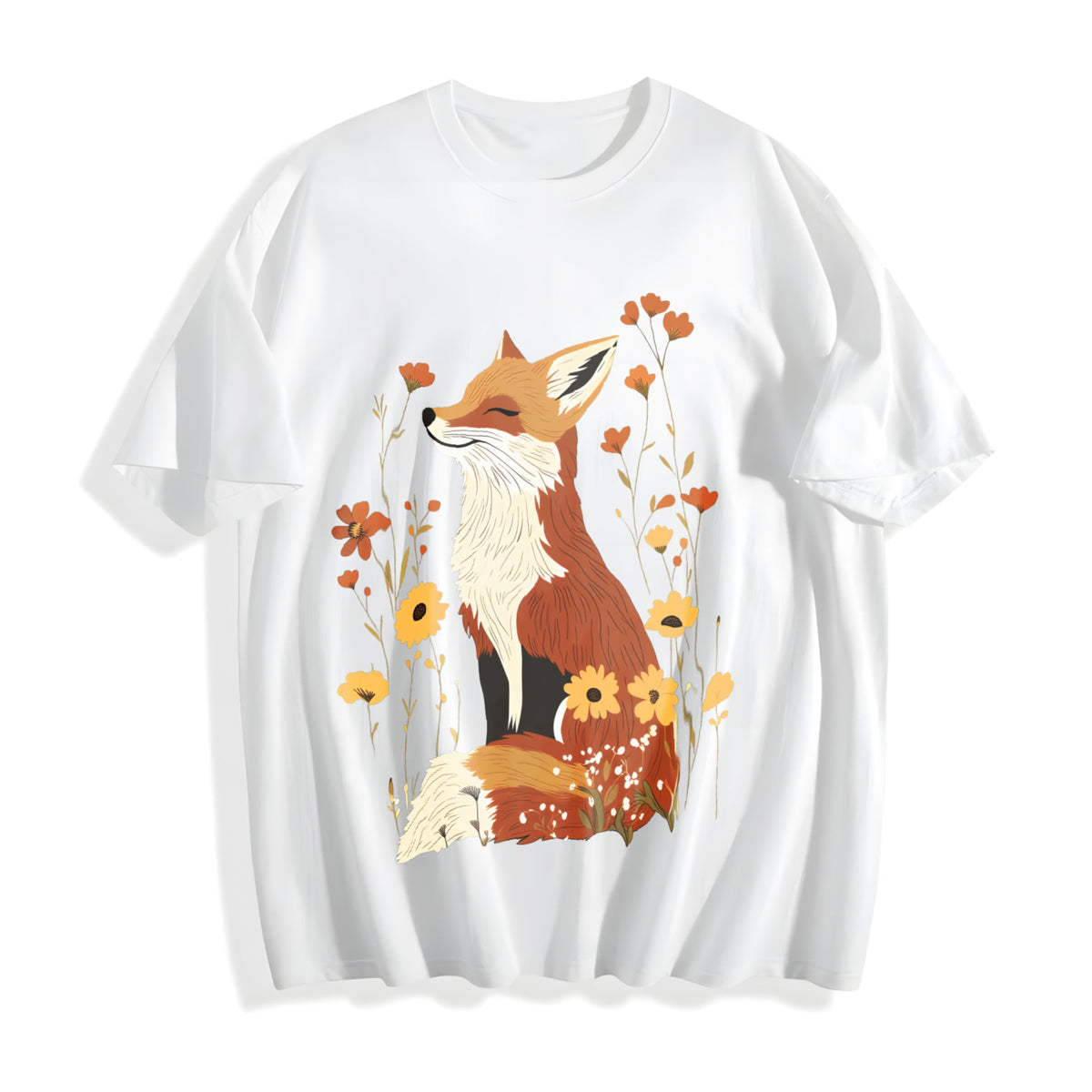 Summer Fox Cotton T-Shirt product image 2