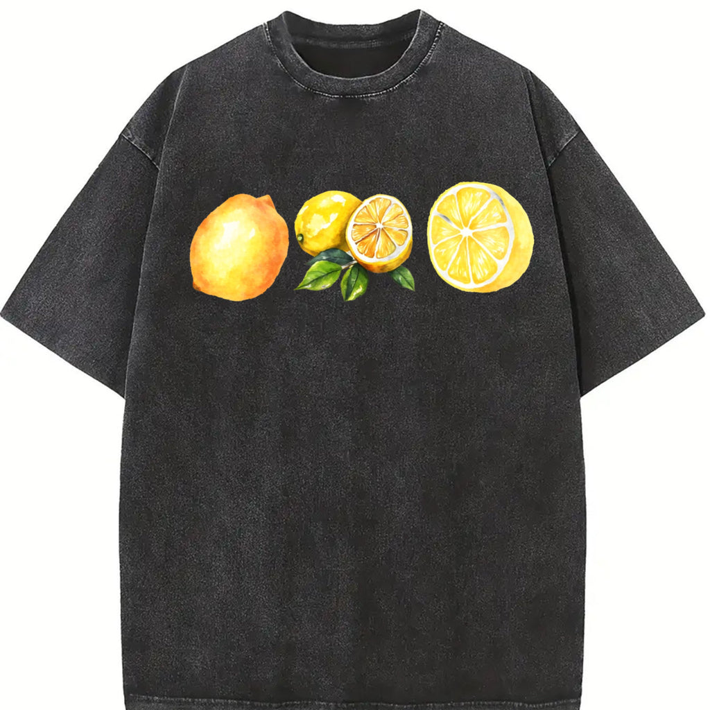 Lemon 90s Vintage Washed T-Shirt product image 2