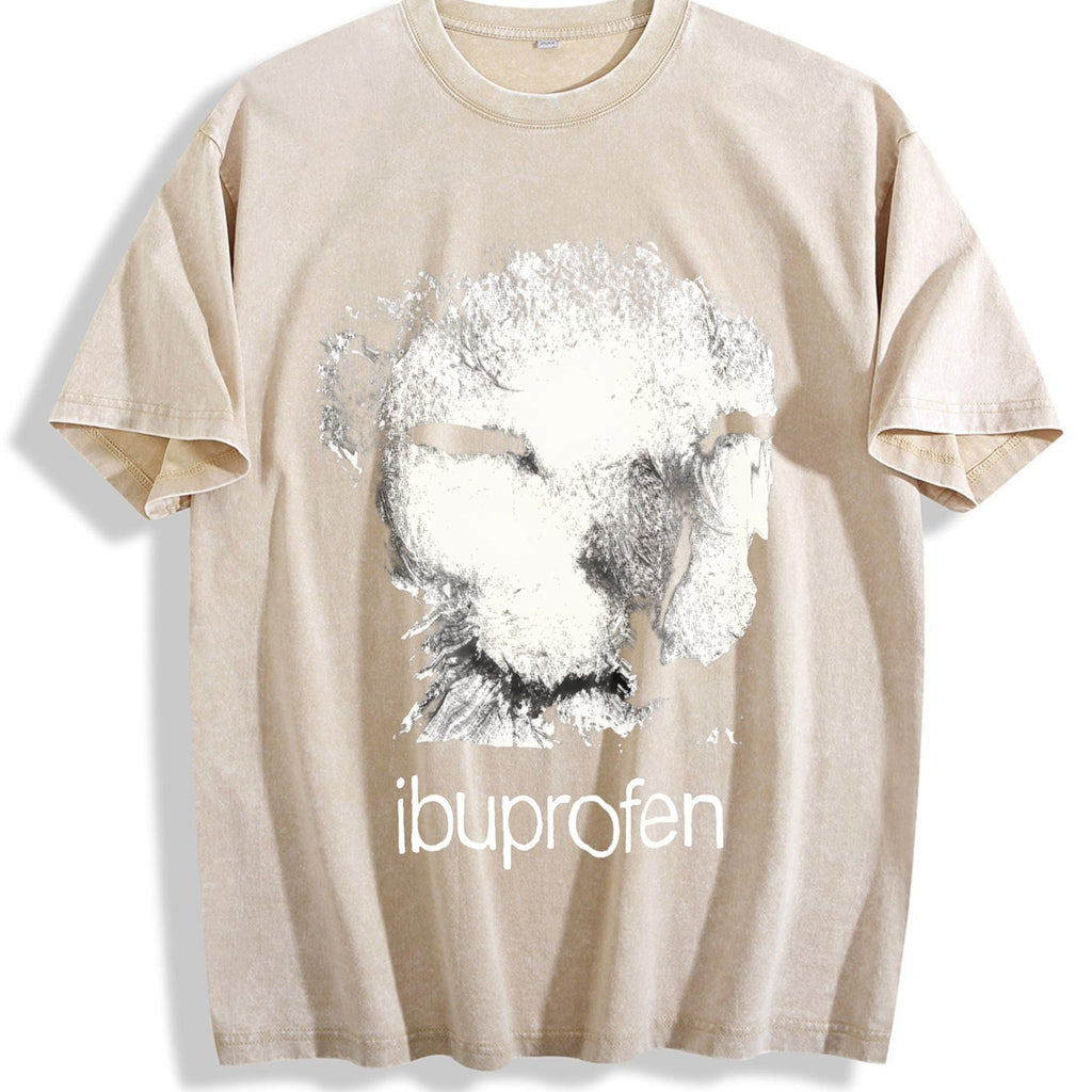 Ibuprofen Cat Vintage Washed T-Shirt product image 1