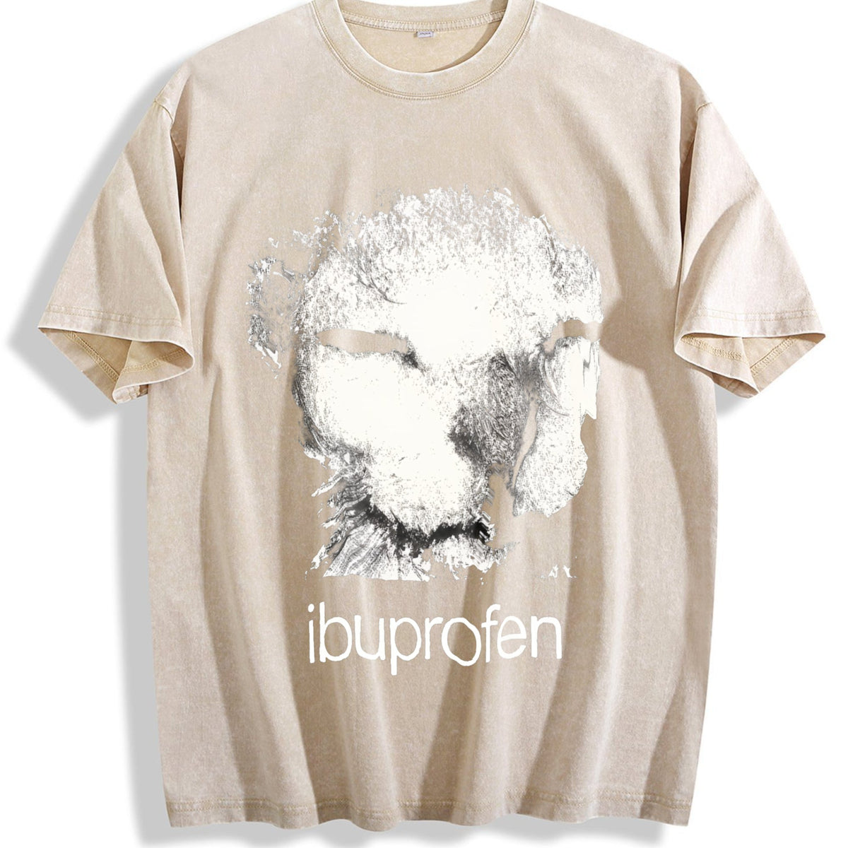 Ibuprofen Cat Vintage Washed T-Shirt product image 1