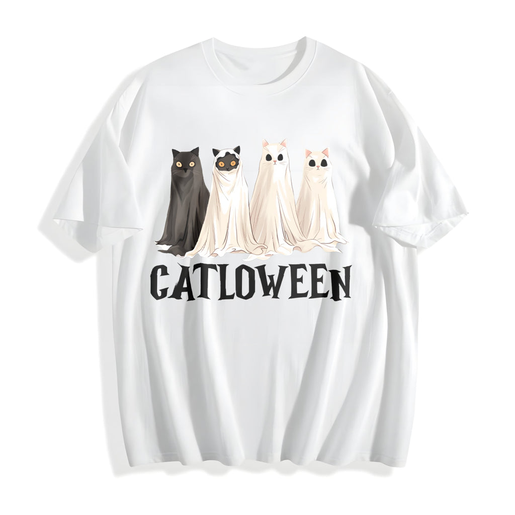 Catloween Cat Costume - Cute 6 Cats & Bats With Paw Cotton product image 2