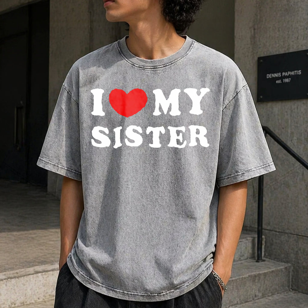 Bold I Love My Sister For Strong Sibling Bonds Vintage product image 5
