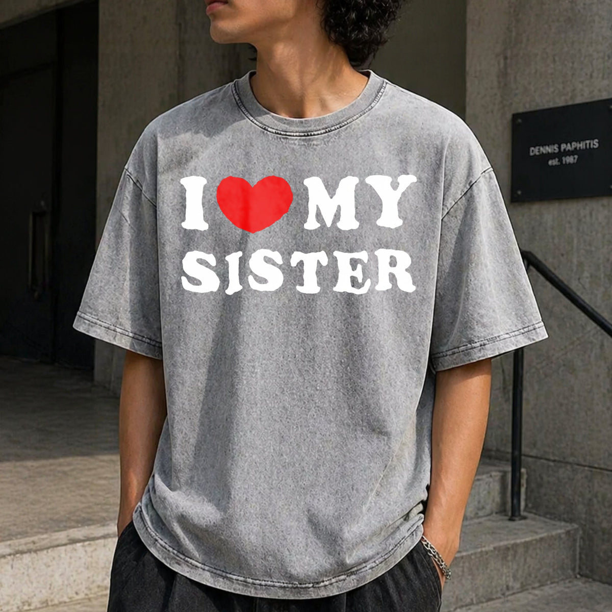 Bold I Love My Sister For Strong Sibling Bonds Vintage product image 5