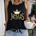Jesus King of Kings Crown Women's Tank Top