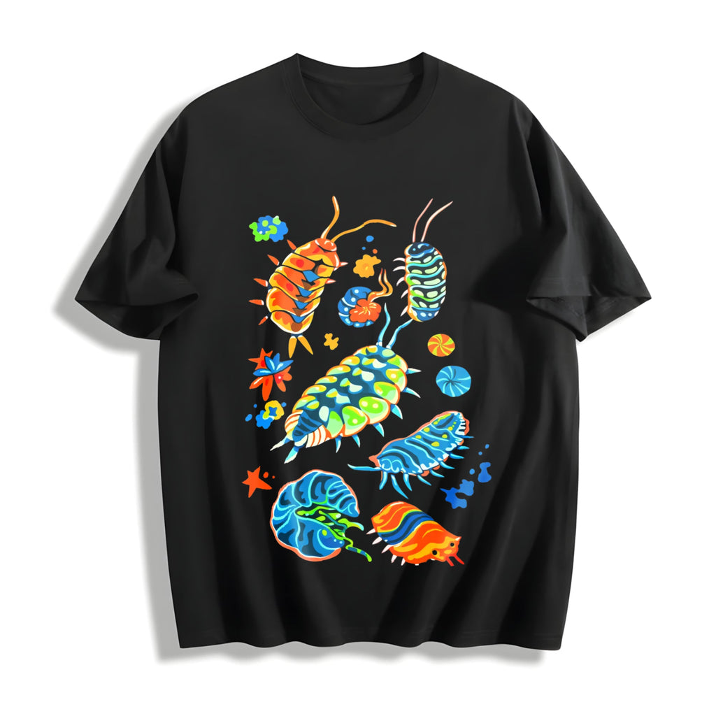Colorful Insects Cotton T-Shirt product image 1