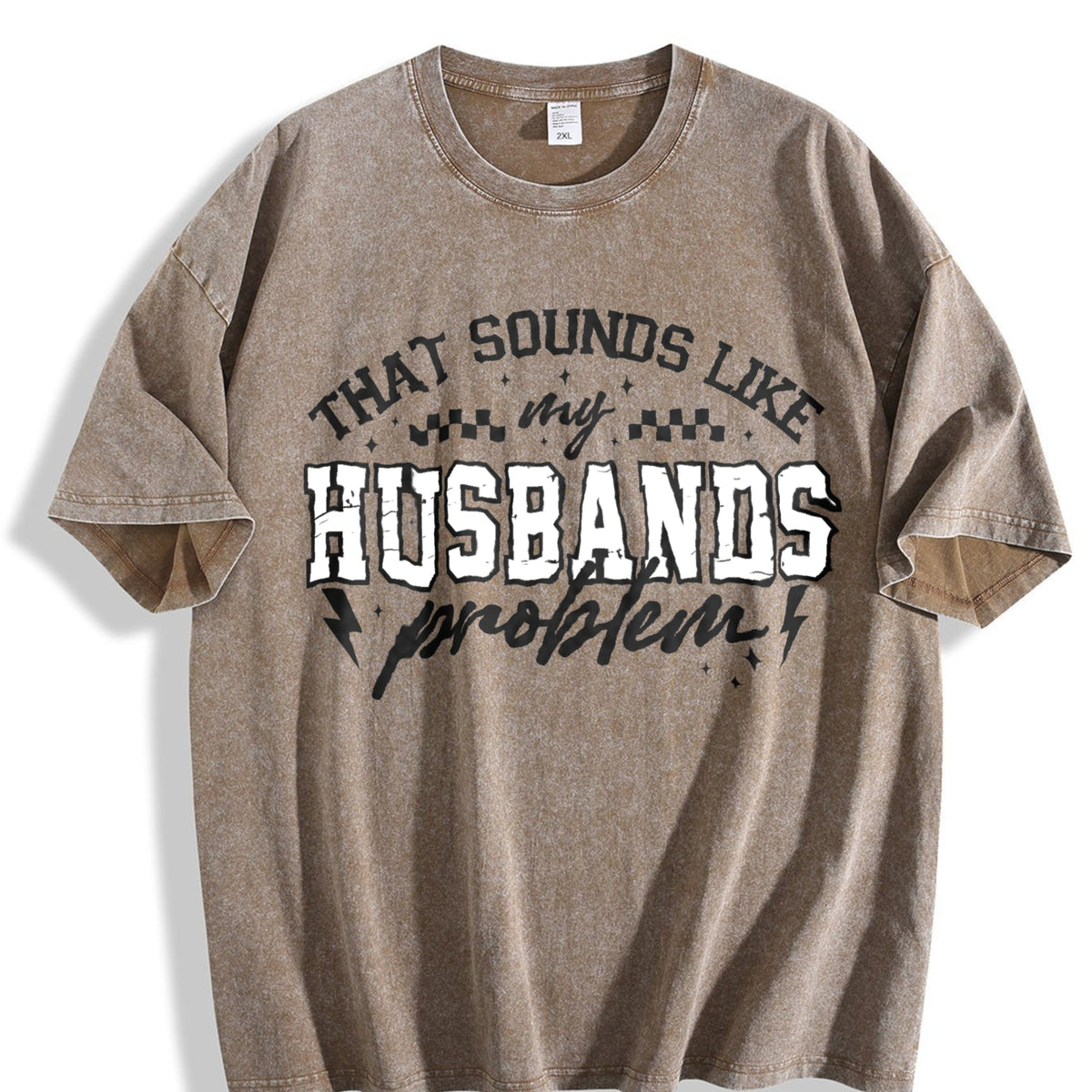 My Husbands Problem Snarky Humor Sarcastic Wife Vintage product image 3