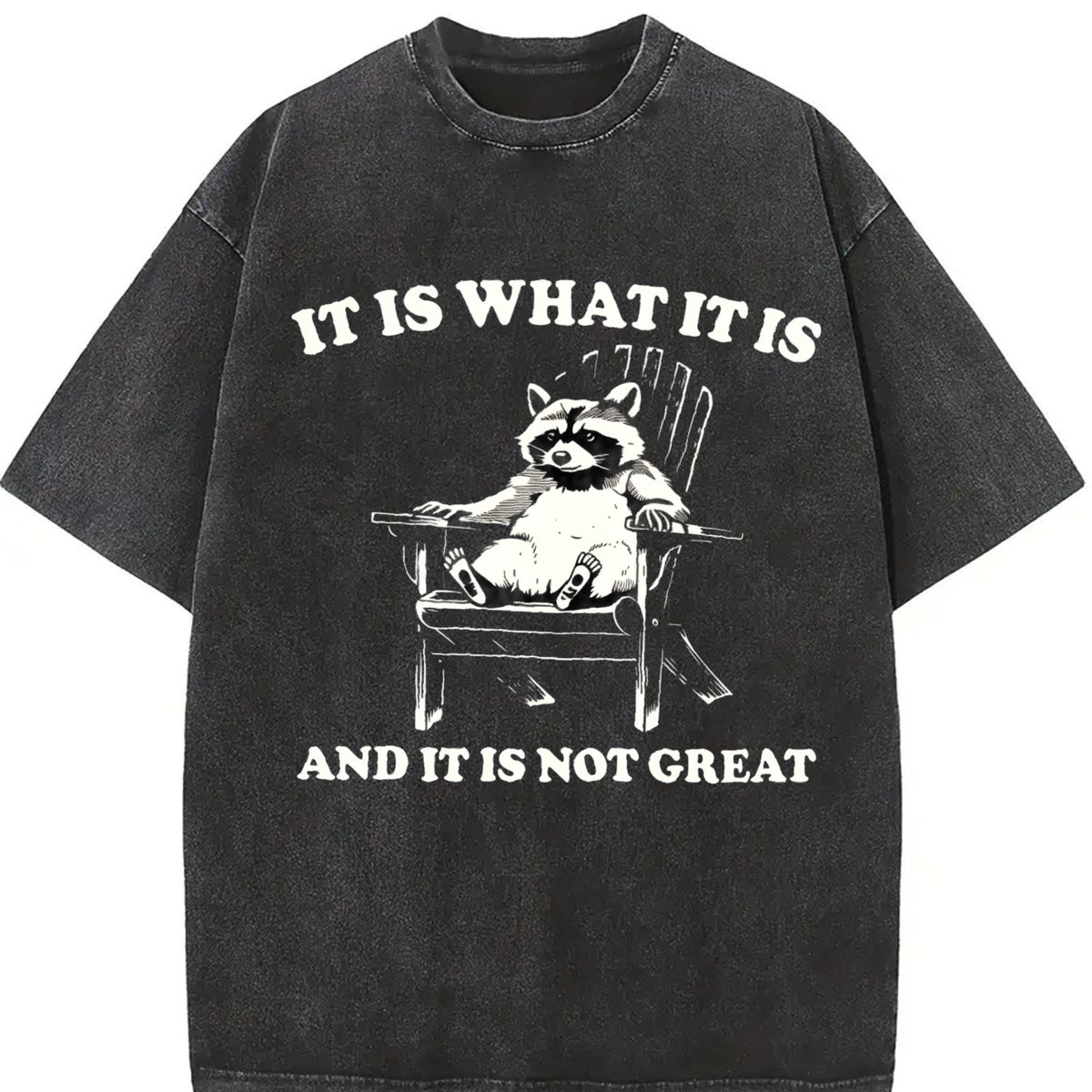 Funny Squirrel Meme Vintage Washed T-Shirt product image 2