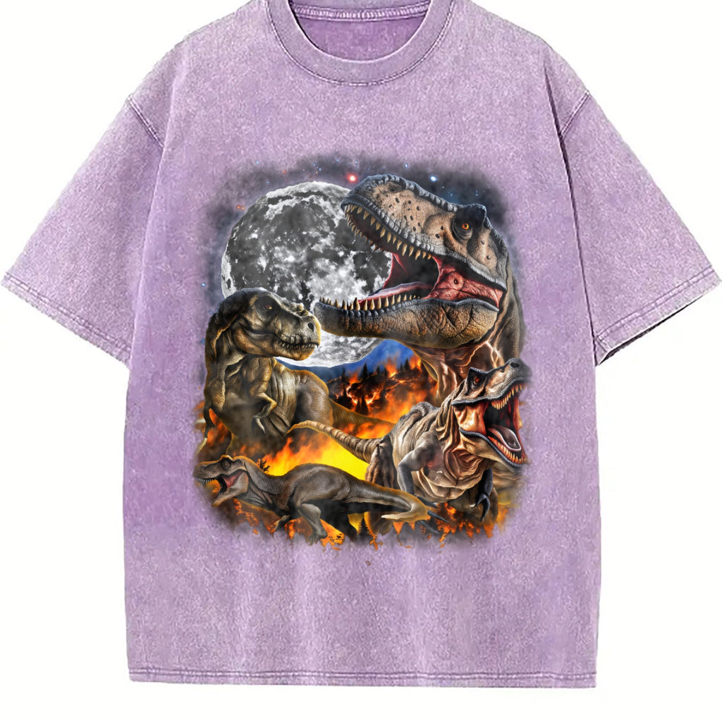 Dinosaur Vintage Washed T-Shirt product image 6