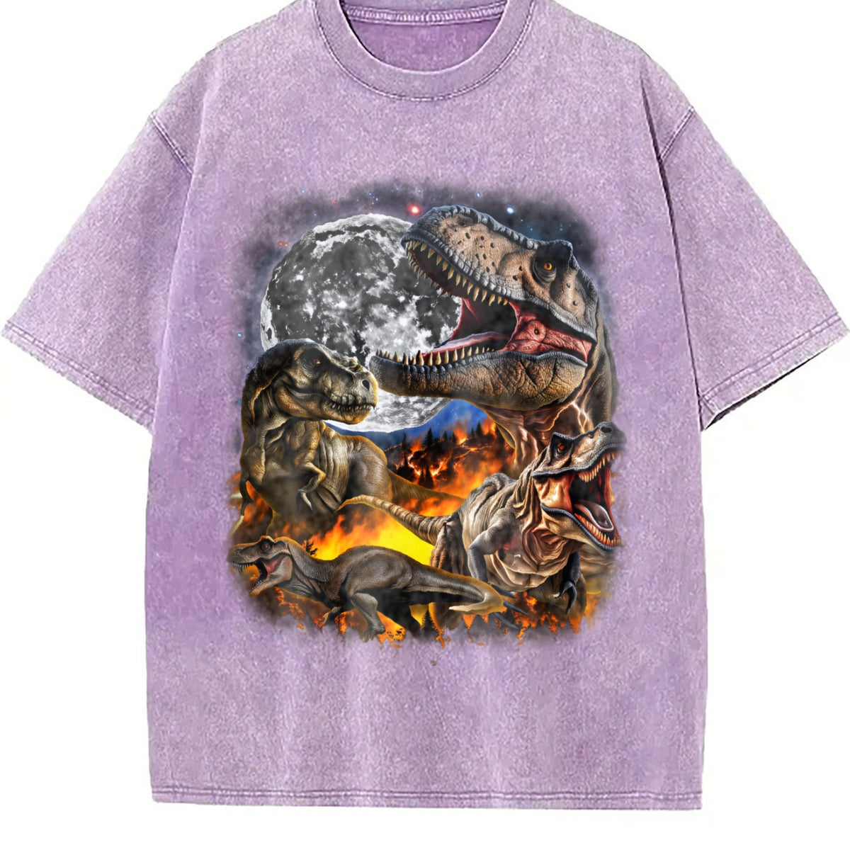 Dinosaur Vintage Washed T-Shirt product image 6
