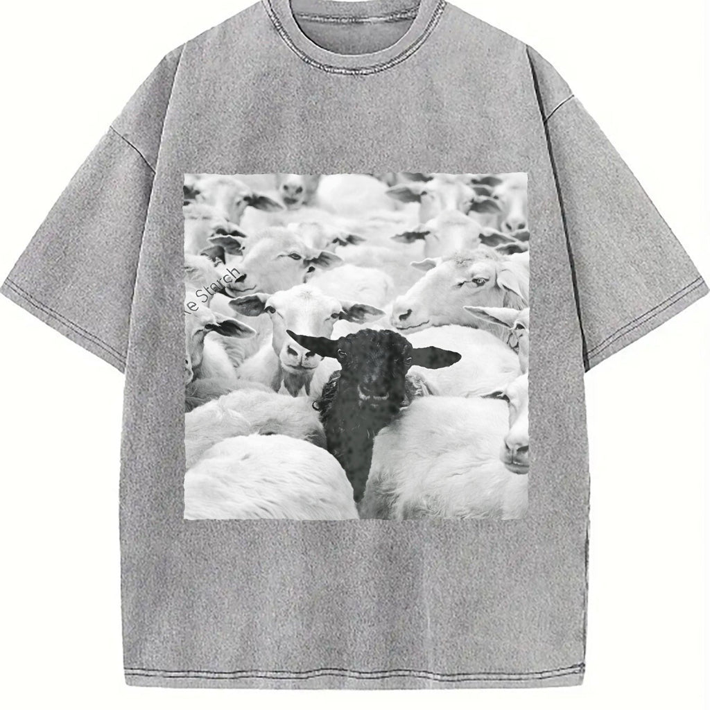 Black Sheep in the Flock Vintage Washed T-Shirt product image 4