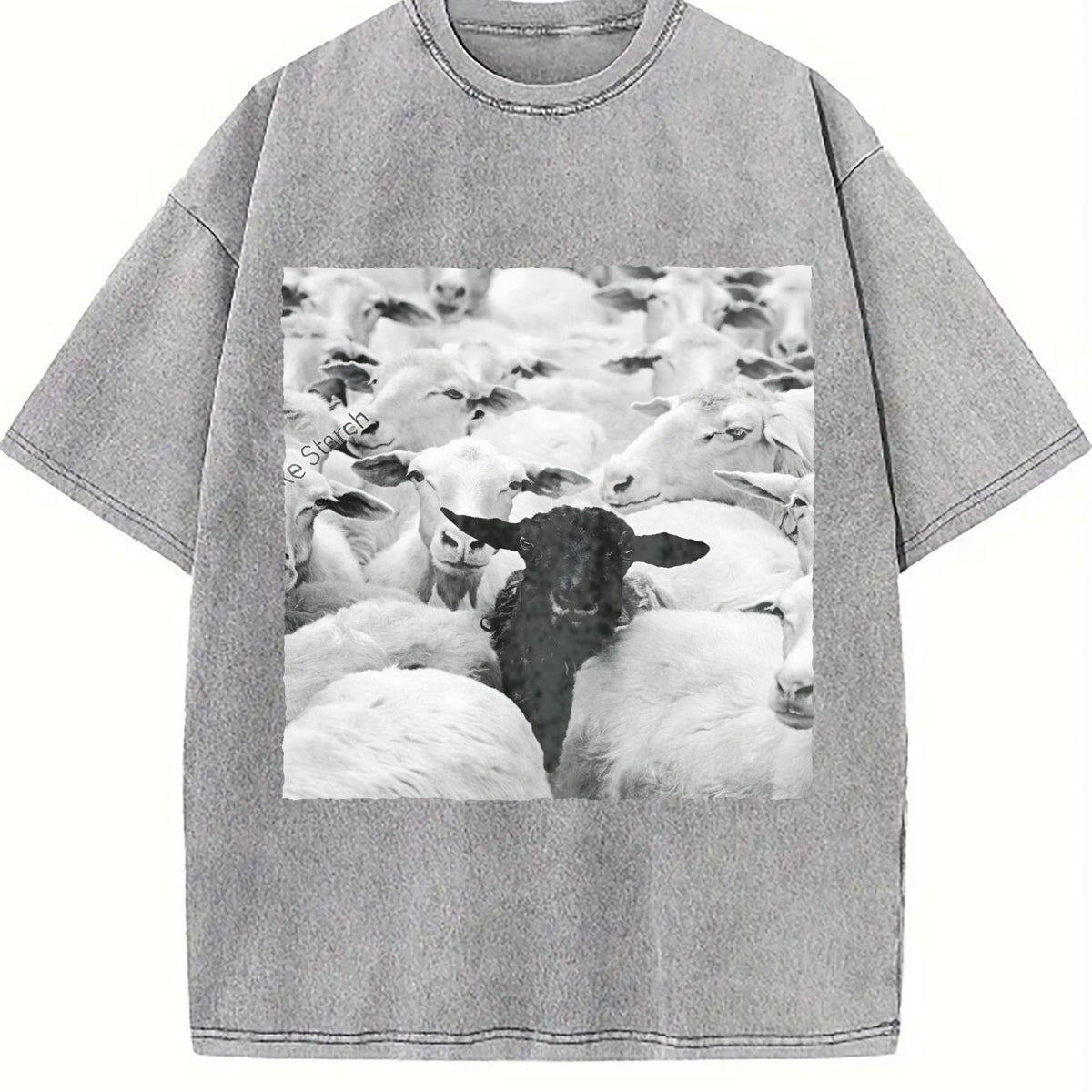 Black Sheep in the Flock Vintage Washed T-Shirt product image 4