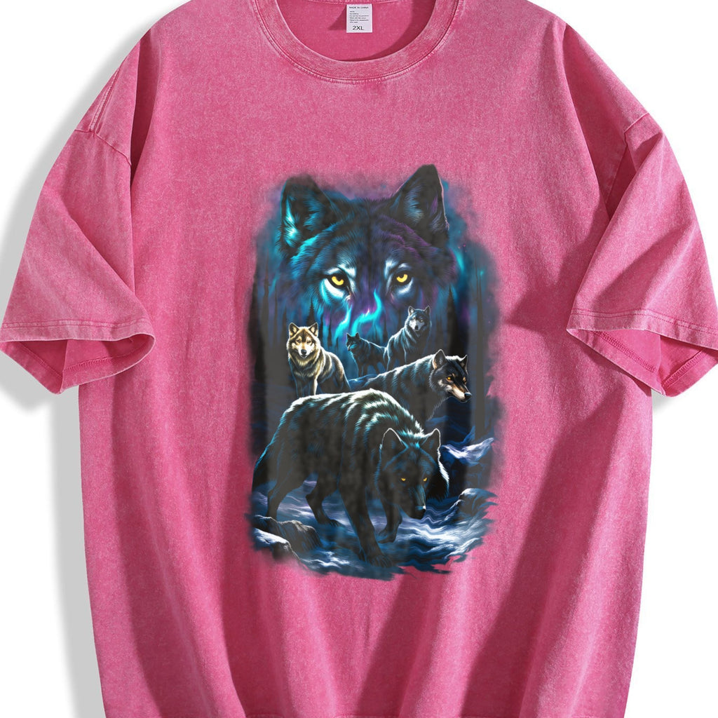 Wolf Pack Classic 90s Vintage Washed T-Shirt product image 7