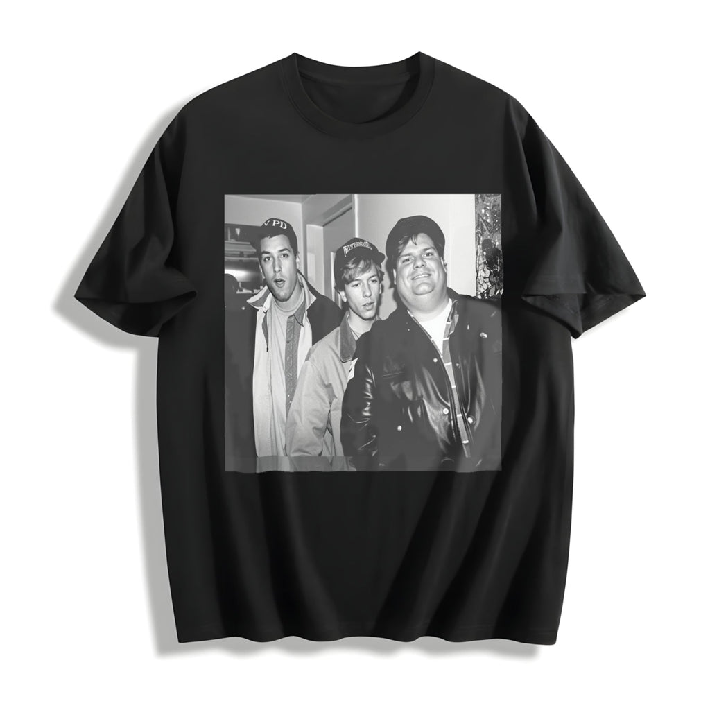 Chriss Farley David Spade Adam Sandler Cotton T-Shirt product image 1