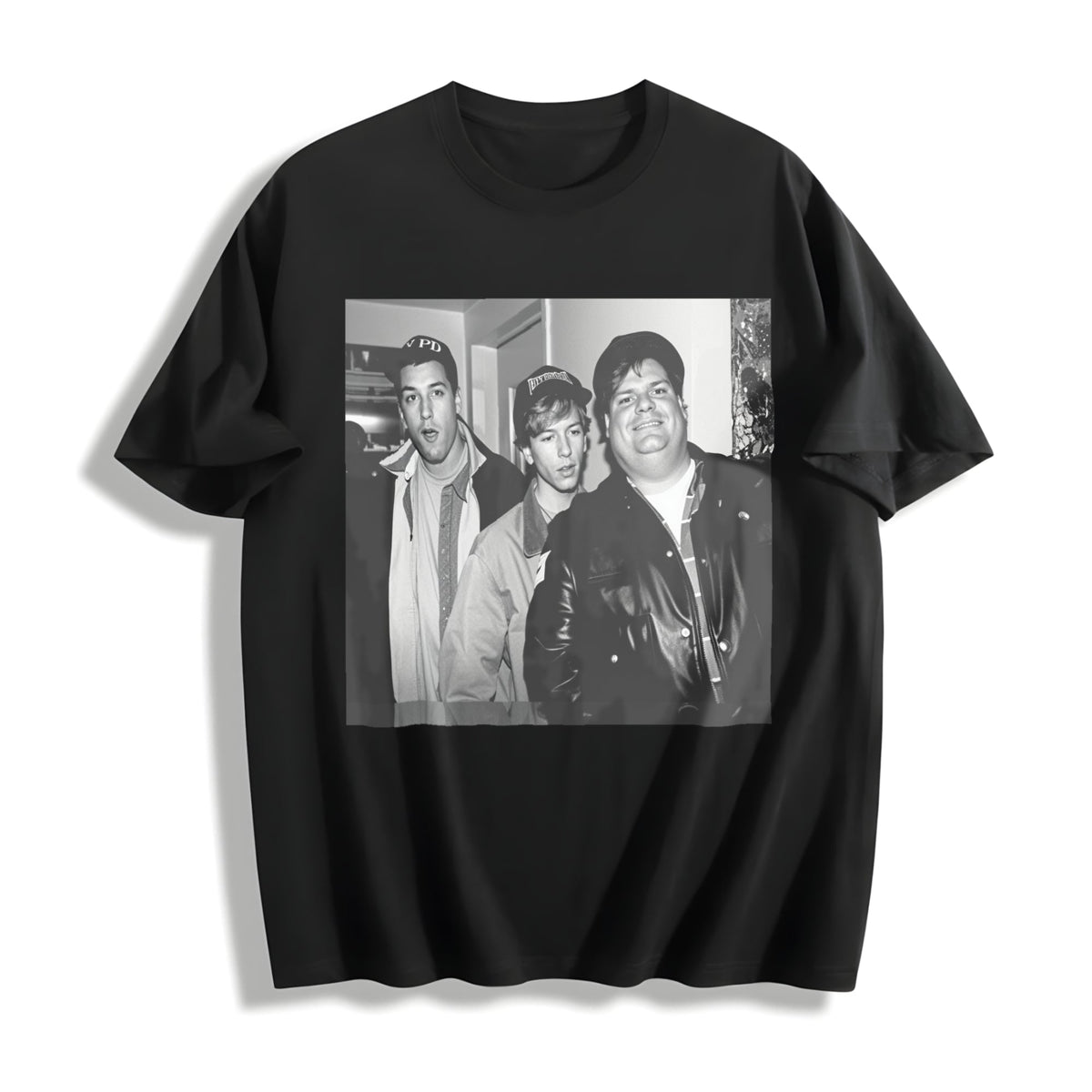 Chriss Farley David Spade Adam Sandler Cotton T-Shirt product image 1