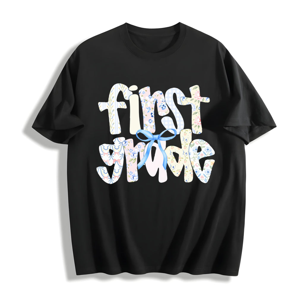 First Grade Teacher Cotton T-Shirt product image 1