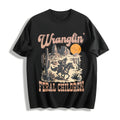 Wranglin' Feral Children Raccoon 90s Western Cotton T-Shirt product image 1