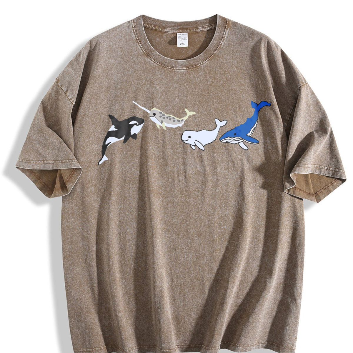 Marine Life Vintage Washed T-Shirt product image 3