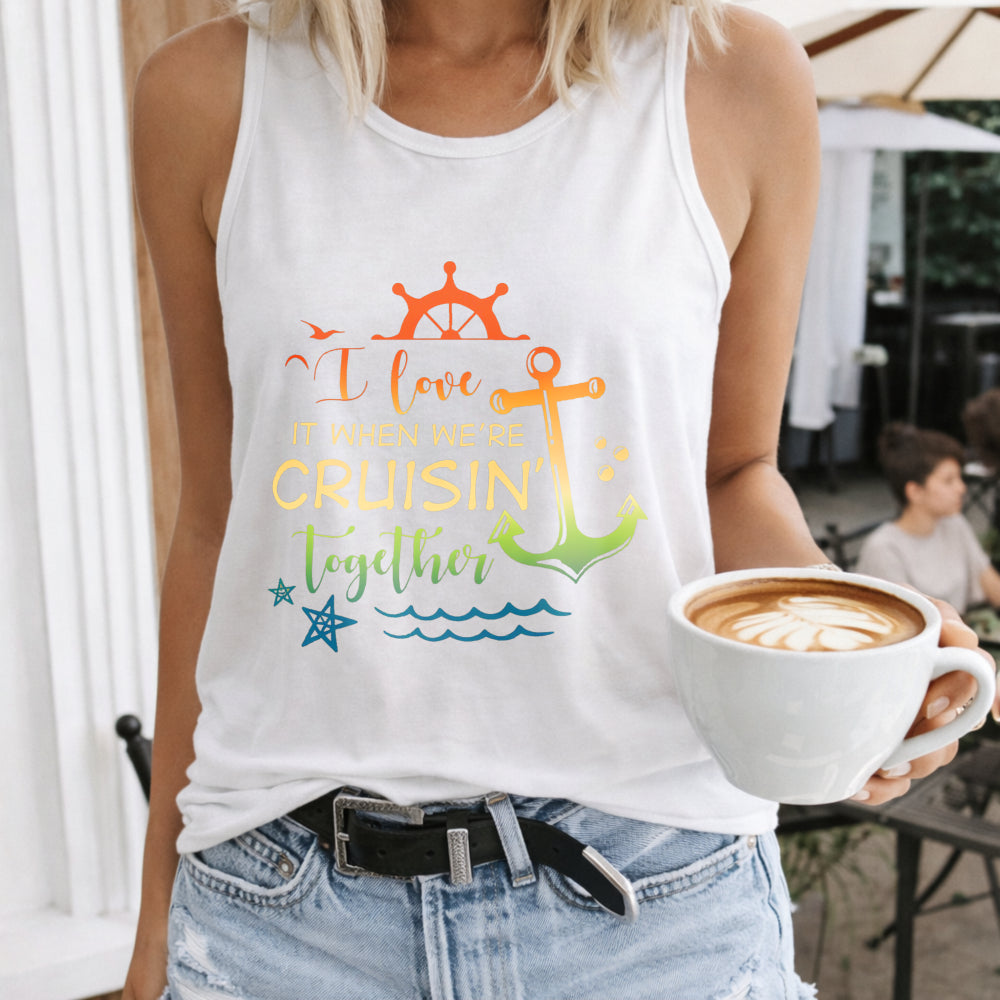Love It When We're Cruisin Together Women's Tank Top