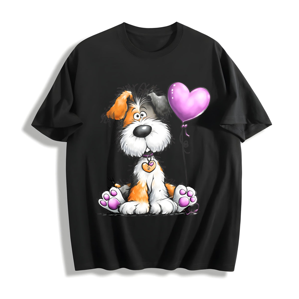 Cute Pet Animal Series Summer - Cartoon Puppy With Heart product image 1